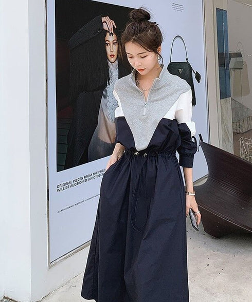 Drawstring Dress